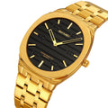 SKMEI 9372 Imperial Time Quartz Watch - Gold/Black
