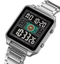 SKMEI 2136 Multi-Display Digital Chronograph Sports Watch - Silver/Black