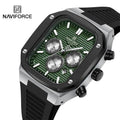 ساعة نافيفورس NF-8037 بإصدار الكرونوغراف المربع