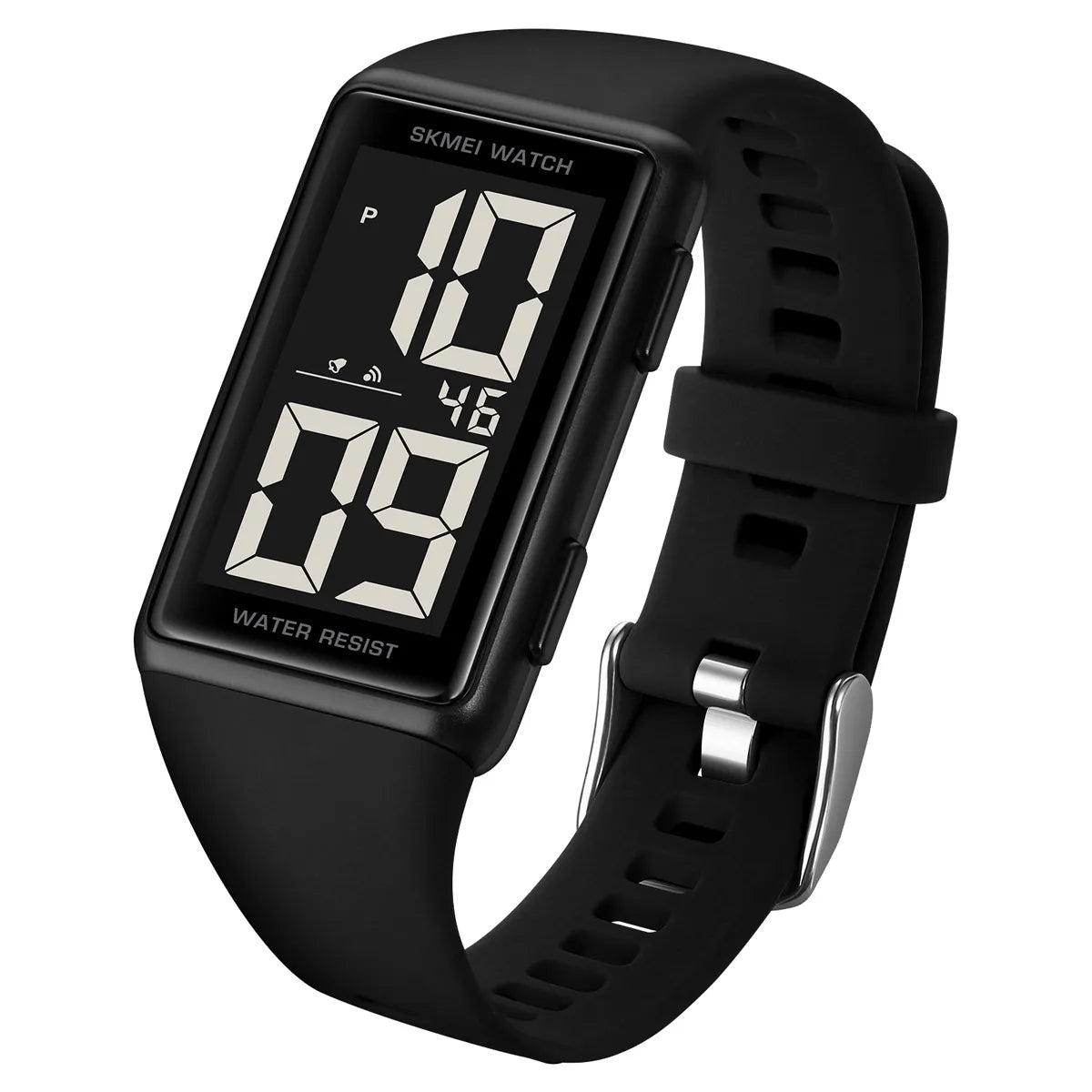 SKMEI 1862 Digital Sports Watch - Black/Black