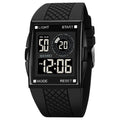 SKMEI 1967 Digital Dual Time Watch - Black/Black