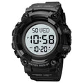 SKMEI 1968 Rugged Digital Sports Watch - Black/White