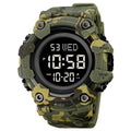 SKMEI 1968 Rugged Digital Sports Watch - GreenCamo