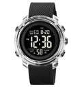 SKMEI 1996 Digital Sports Watch - Black/Black