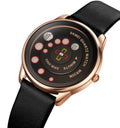SKMEI 2002 Women Creative Fashion Quartz Watch - Rosegold/Black
