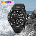 SKMEI 2119 Sports Dual Display Electronic Watch Waterproof - Black
