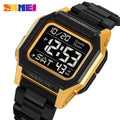 SKMEI 2264 Multifunctional Sport Watch - Black/Gold/Black