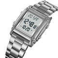 SKMEI 2366 – Digital Stainless Steel Watch - Silver