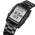 SKMEI 2366 Digital Stainless Steel Watch - Black