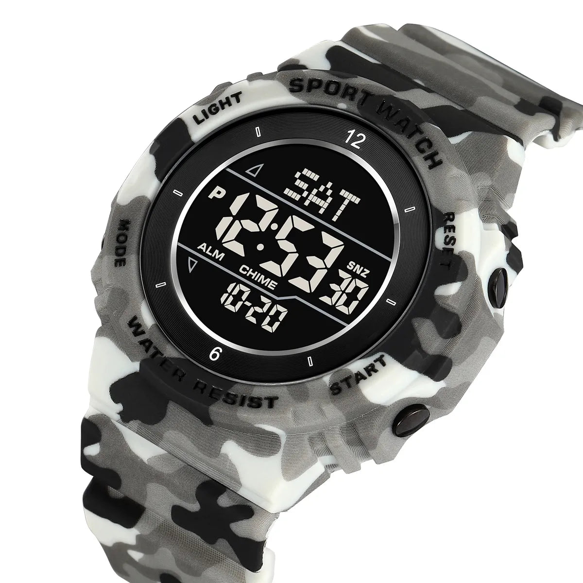 SKMEI 2400 Digital Sports Watch - GreyCamo