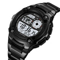 SKMEI 2473 Heavy Duty Steel Digital Sports Watch - Black