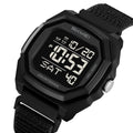 SKMEI 2495 Digital Sports Watch - Black/Nylon