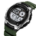 SKMEI 2517 Digital Sports Multifunction Watch - ArmyGreen