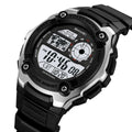 SKMEI 2517 Digital Sports Multifunction Watch - Silver