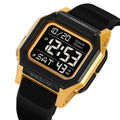 SKMEI 2537 Digital Sports Watch - Black/Gold