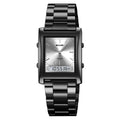 SKMEI 2571 Dual Display Watch - Black/Silver