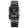SKMEI 2571 Dual Display Watch - Black/Black