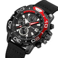 SKMEI 9381 Men’s Sports Chronograph Watch - Black