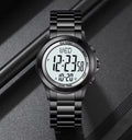 SKMEI 2271 Dual Time Digital Steel Watch - black