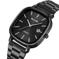 SKMEI 2551 Classic Quartz Movement Watch – Black/Black