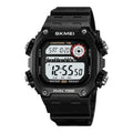 SKMEI 2126 Luminous 50m Waterproof Mutifunctional - Black/White