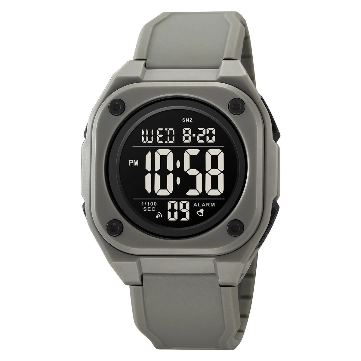 SKMEI 2160 Smart Digital Functions Watch - Grey