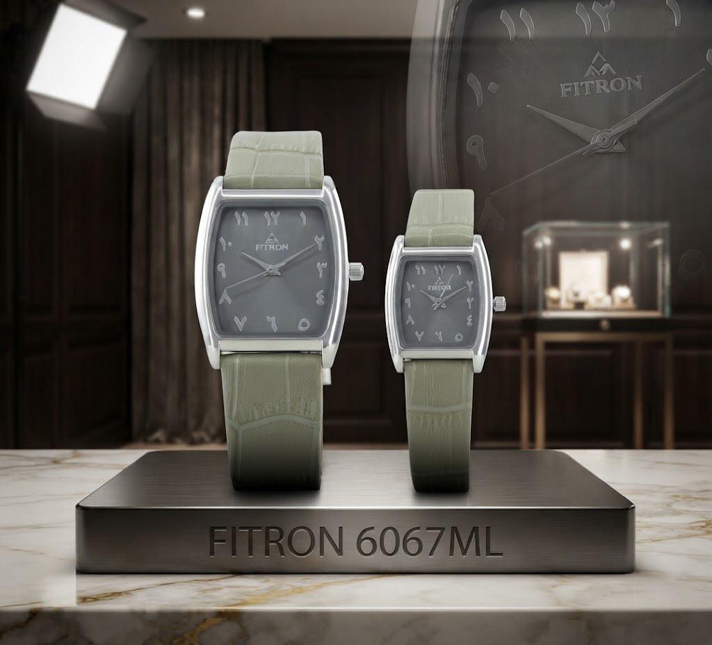 Fitron Couple Leather Watch - C08