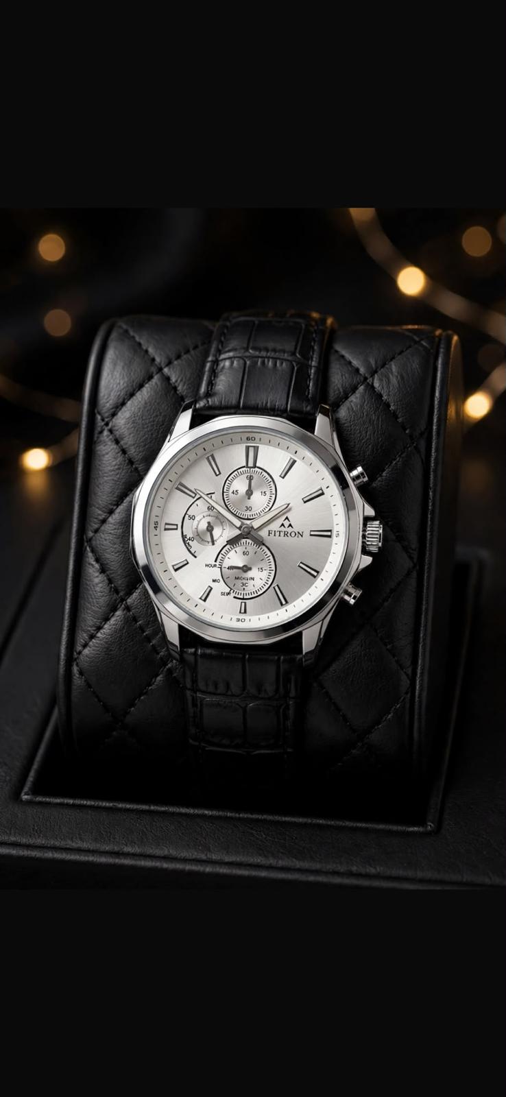 Fitron Leathe Men Watch-11-10-14