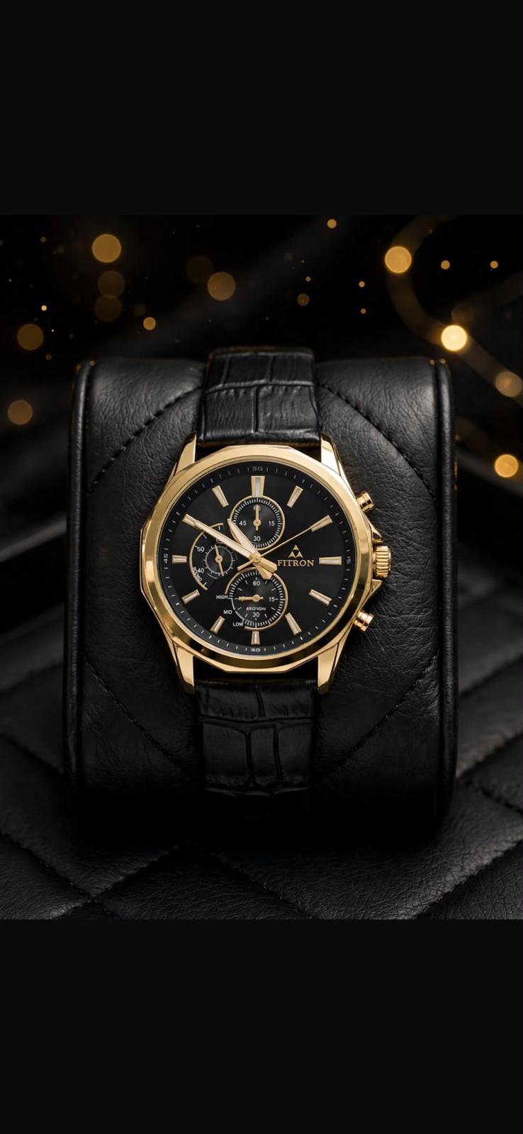 Fitron Leathe Men Watch-11-10-15