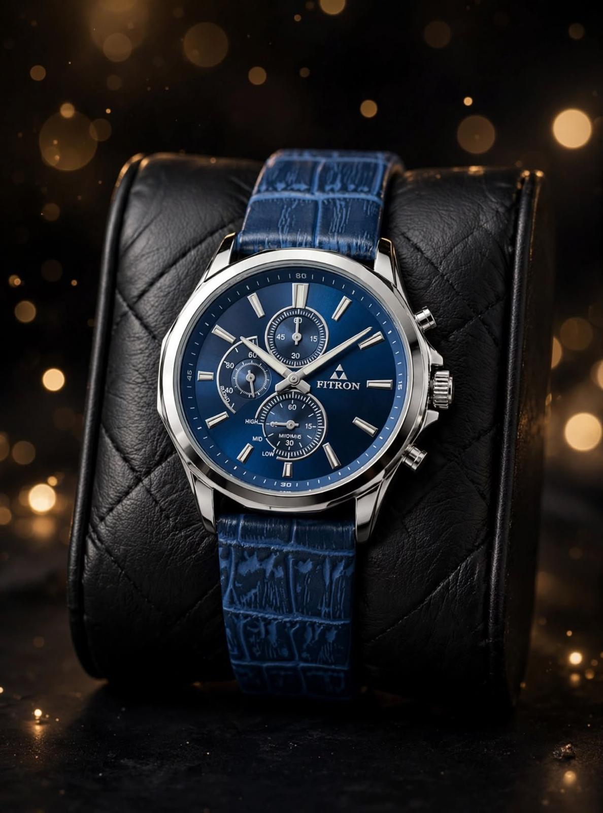 Fitron Leathe Men Watch-11-10-16