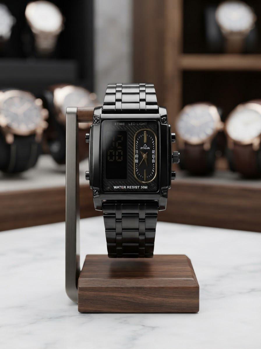 Fitron Men Dual TimeWatch-11-10-5