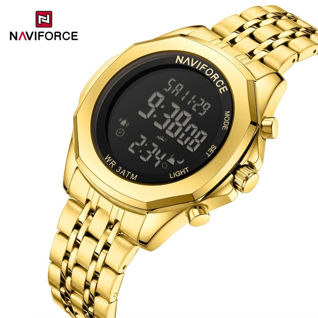 NAVIFORCE NF 9275 SALAH (NAMAZ) TIME WATCH