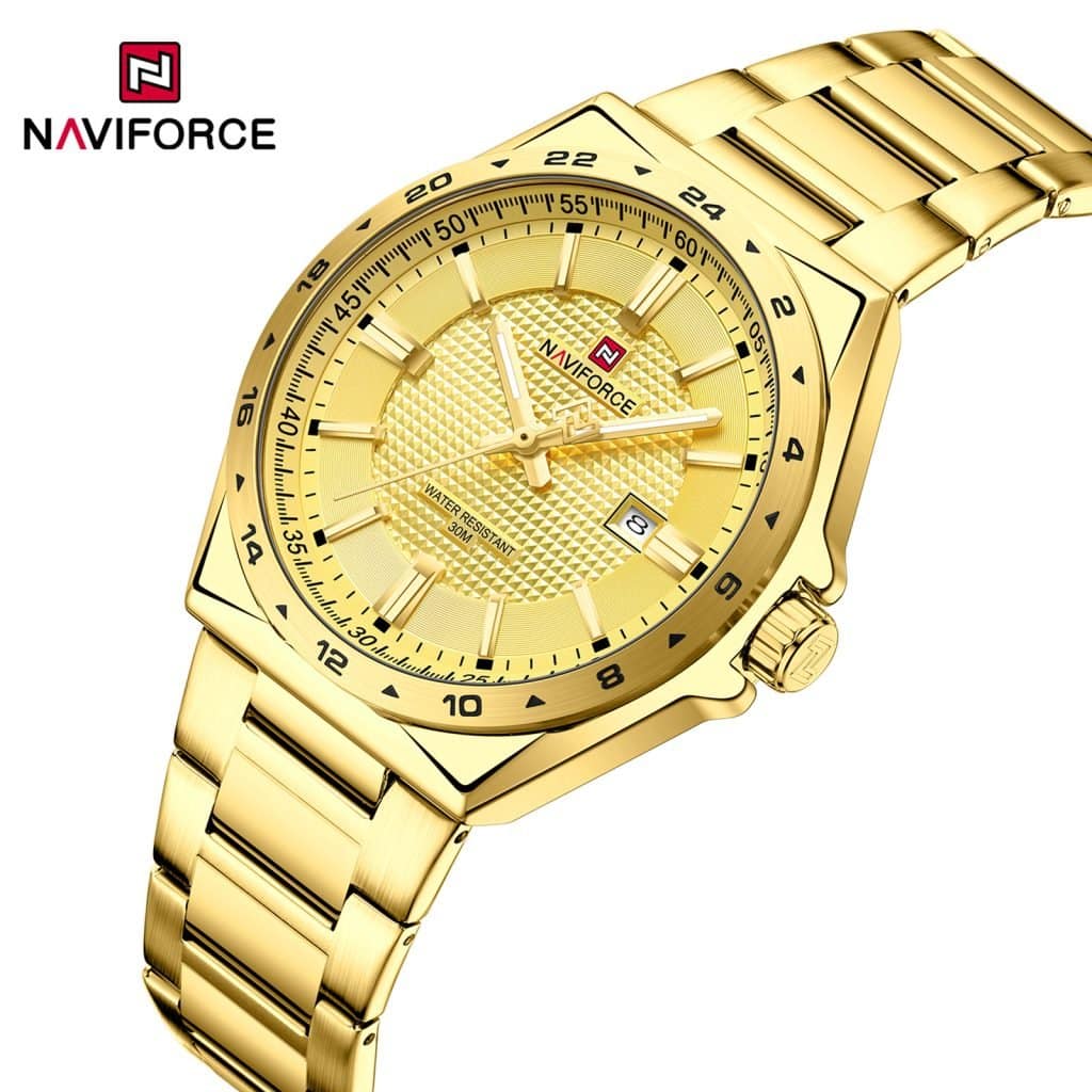 ساعة نافيفورس NF 9266 بمينا مزخرف