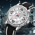 SKMEI 9342 Racing Analog Quartz Sports Watch - Black