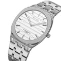 Skmei 9372 Imperial Time Quartz Watch - Silver/Silver